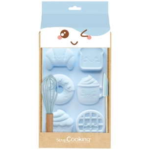 coffret kawaii ustensiles moule - carambelle sarl - scrapcooking