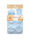 moule silicone kawaii 6p - carambelle sarl - scrapcooking