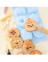 moule silicone kawaii 6p - carambelle sarl - scrapcooking
