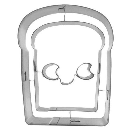 decoupoir brioche tartine kawaii - carambelle sarl - scrapcooking