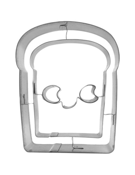 decoupoir brioche tartine kawaii - carambelle sarl - scrapcooking
