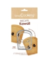 decoupoir brioche tartine kawaii - carambelle sarl - scrapcooking