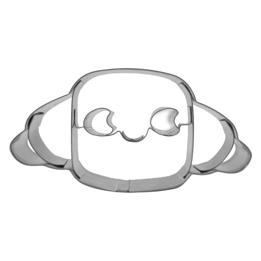 decoupoir croissant kawaii - carambelle sarl - scrapcooking