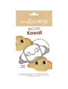 decoupoir croissant kawaii - carambelle sarl - scrapcooking