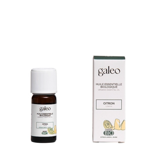 huile essentielle biologique 10 ml citron - galeo concept