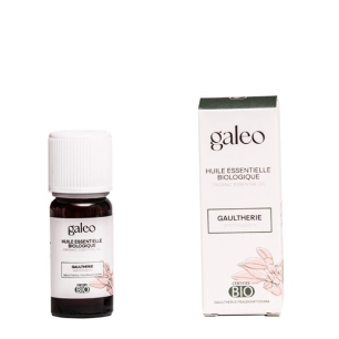 huile essentielle biologique 10 ml gaultherie - galeo concept
