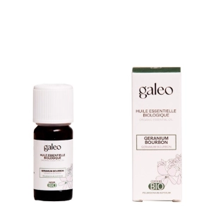 huile essentielle biologique 10 ml geranium bourbon - galeo concept