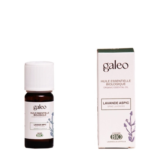 huile essentielle biologique 10 ml lavande aspic - galeo concept