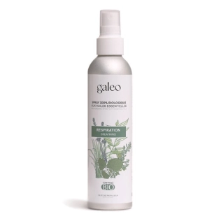 spray 100% biologique aux huiles essentielles 200 ml 'respiration' - galeo concept