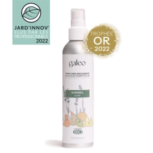 spray 100% biologique aux huiles essentielles 200 ml 'sommeil' - galeo concept