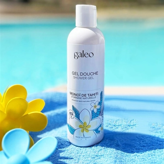 gel douche - monoã de tahiti 250 ml - galeo concept