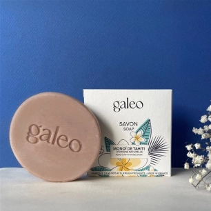 savon a l'huile de monoi de tahiti 100 gr - galeo concept