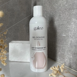 gel douche - lait d'ã‚nesse biologique 250 ml - galeo concept