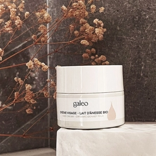 crãˆme visage - lait d'ã‚nesse biologique 50 ml - galeo concept