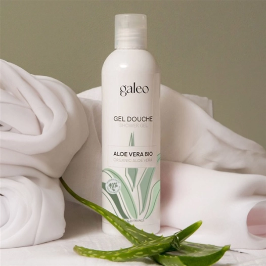 gel douche - aloe vera biologique 250 ml - galeo concept