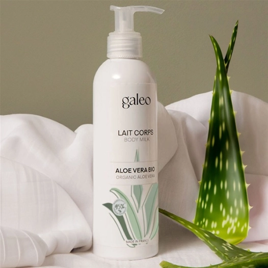lait corps - aloe vera biologique 250 ml - galeo concept
