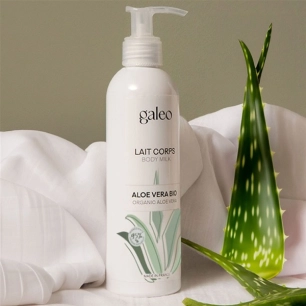 lait corps - aloe vera biologique 250 ml - galeo concept