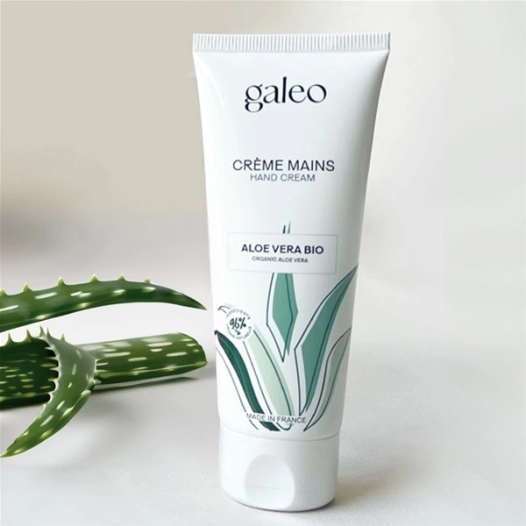 crãˆme mains - aloe vera biologique 75 ml - galeo concept