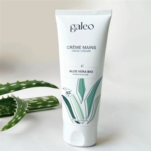 crãˆme mains - aloe vera biologique 75 ml - galeo concept