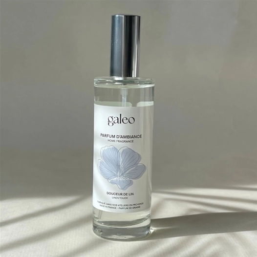 vaporisateur 100 ml douceur de lin - galeo concept
