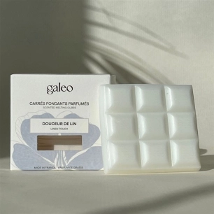 carrã‰s fondants parfumã‰s douceur de lin - galeo concept