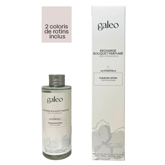recharge 200 ml fleur de coton - galeo concept