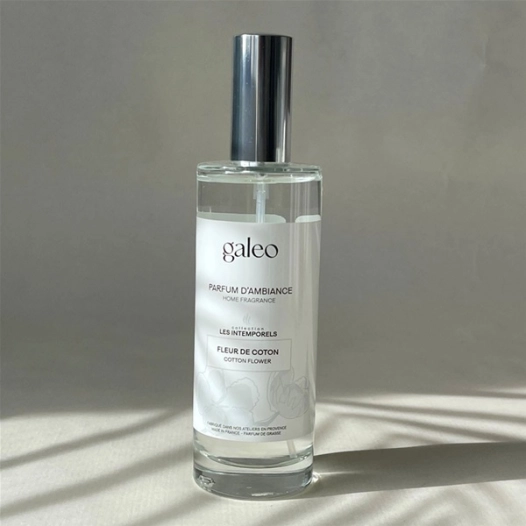 vaporisateur 100 ml fleur de coton - galeo concept