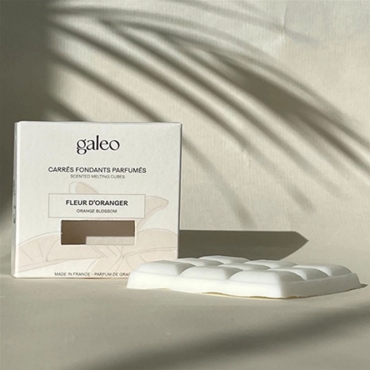 carrã‰s fondants parfumã‰s fleur d'oranger - galeo concept