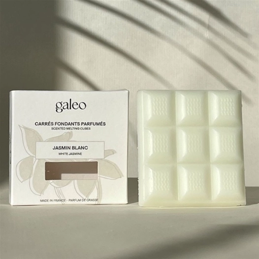 carrã‰s fondants parfumã‰s jasmin blanc - galeo concept