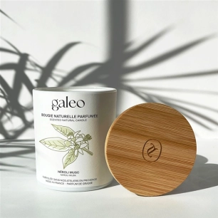 bougie naturelle 200g nã‰roli musc - galeo concept