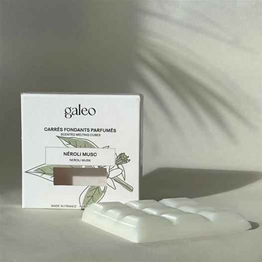 carrã‰s fondants parfumã‰s nã‰roli musc - galeo concept