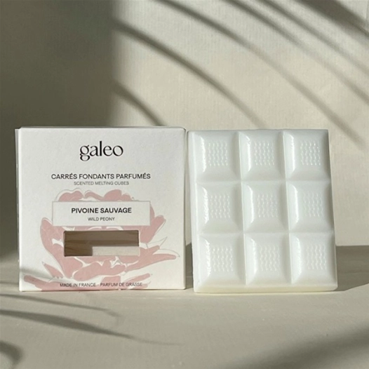 carrã‰s fondants parfumã‰s pivoine sauvage - galeo concept