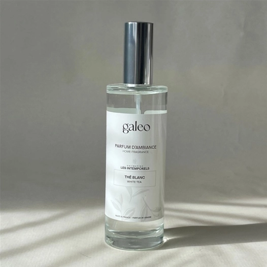 vaporisateur 100 ml thã‰ blanc - galeo concept