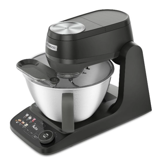 robot pã¢tissier multifonction compact - 1000 w - bol inox 4,3 l - 7 vitesses + pulse - blender - hachoir mã©tal - presse- - del