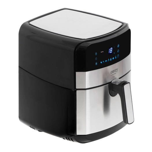 friteuse à air chaud cr6311 en acier inoxydable/noir, 5 l, 2500 w
