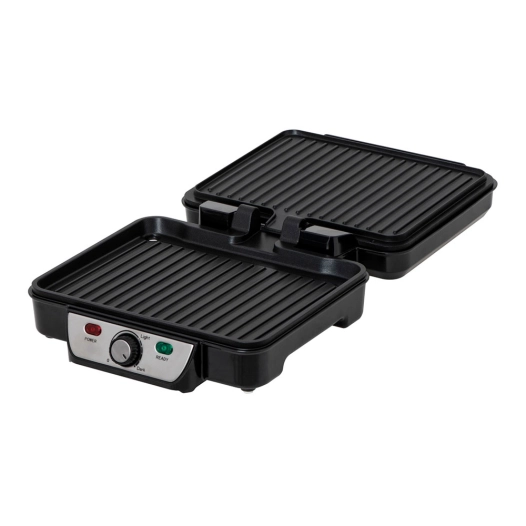 gril multifonction ms3050, inox et noir, 2500 w