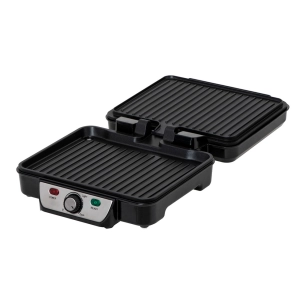 gril multifonction ms3050, inox et noir, 2500 w