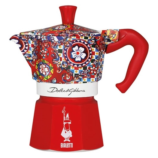 cafetiere moka express 3t alu dolce & gabbana - bialetti france sarl