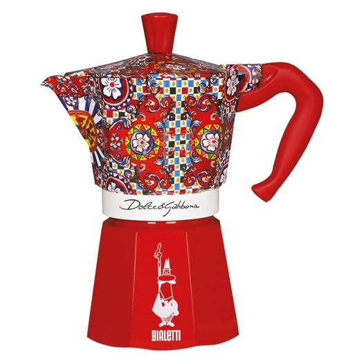 cafetiere moka express 6t alu dolce & gabbana - bialetti france sarl
