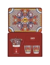 set cafetiere moka express 2t + 2 tasses + 2 cuilleres dolce & gabbana - bialetti france sarl