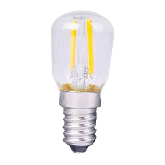 ampoule pygmée filament led e14, 1,2 w, 58 lm, lumière chaude, ø26 x 60 mm