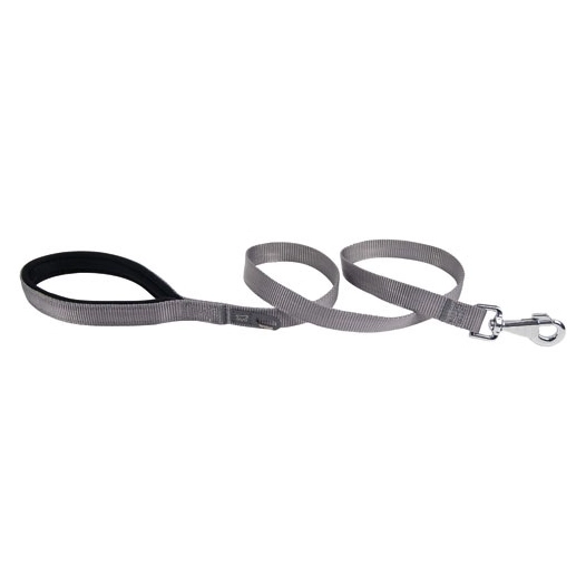 laisse nylon daytona g20/120 gris - ferplast france