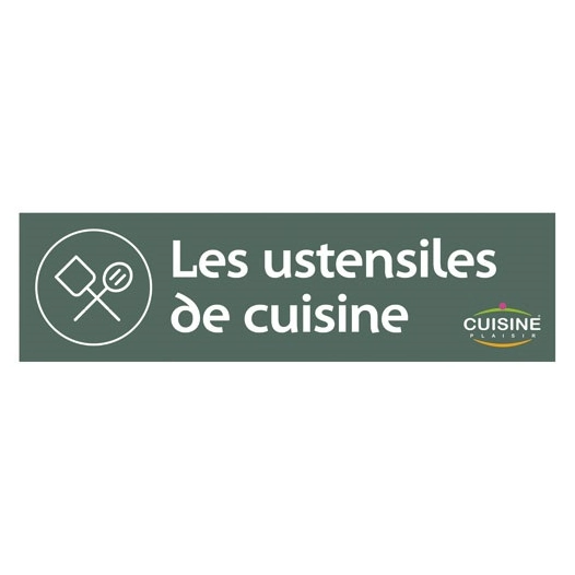 fronton cp les ustensiles de cuisine - cent pour cyan