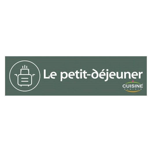 fronton cp le petit-dã‰jeuner - cent pour cyan
