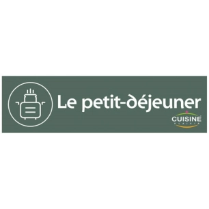 fronton cp le petit-dã‰jeuner - cent pour cyan