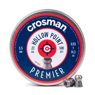 plombs hollow point calibre 5,5 mm (.22), 0,93 g (14,3 gr), 500 unités
