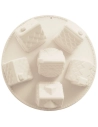 moule silicone 3d chalets de noel - carambelle sarl - scrapcooking