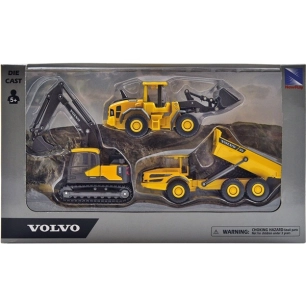 coffret 3 vã©hicules btp volvo - wdk groupe partner
