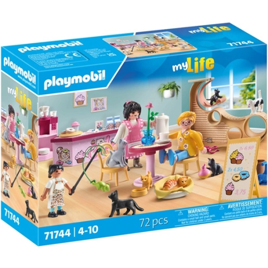 bar ã  chats avec 6 chats et figurines - wdk groupe partner