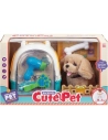 caisse de transport avec peluche chien - wdk groupe partner